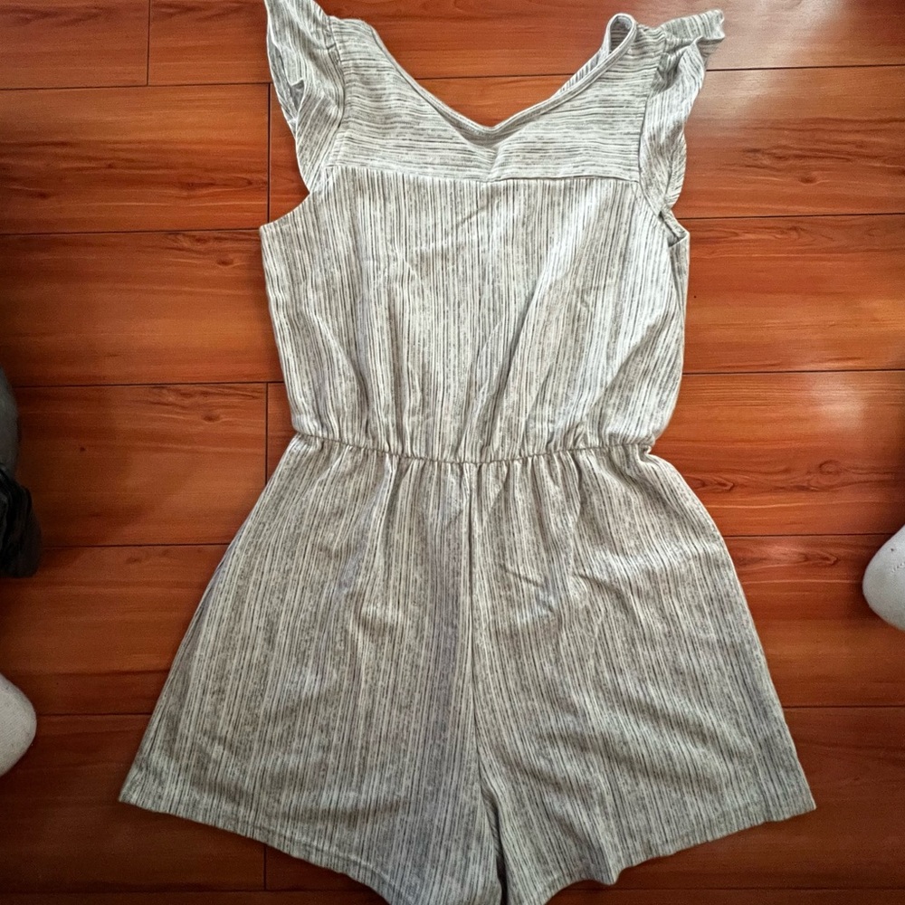 Caution to the wind romper